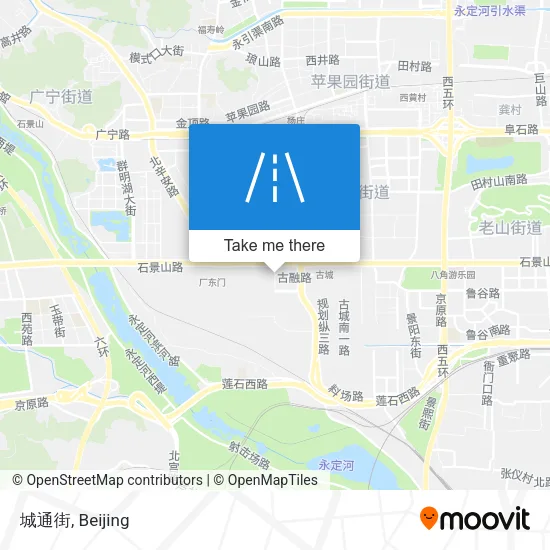 城通街 map