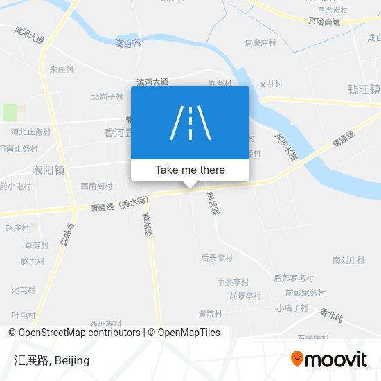 汇展路 map