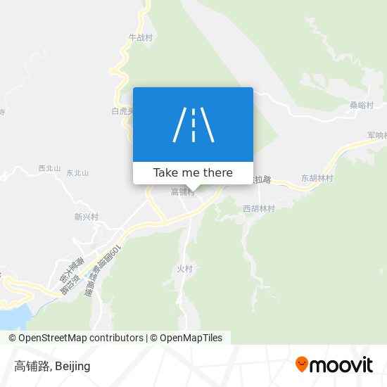 高铺路 map