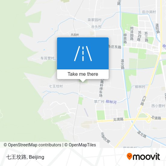 七王坟路 map