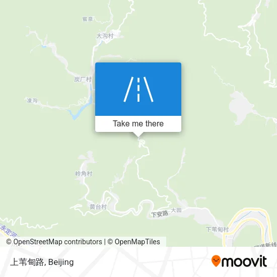 上苇甸路 map