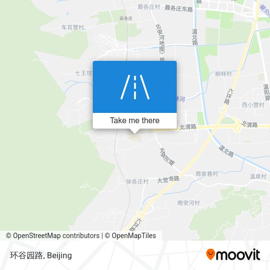 环谷园路 map