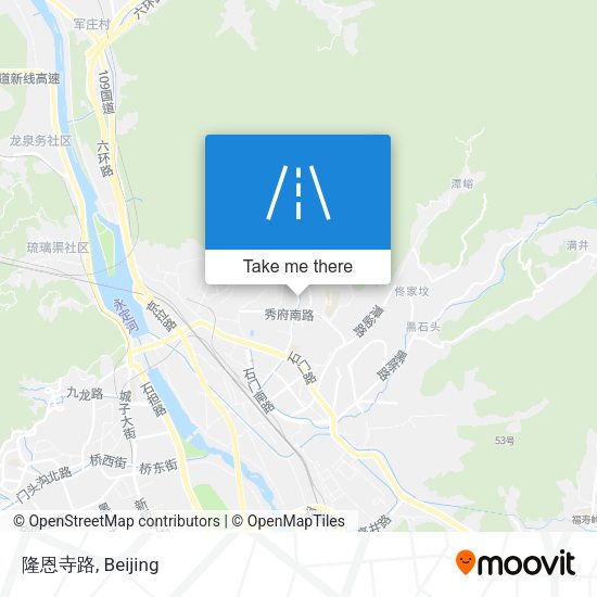 隆恩寺路 map