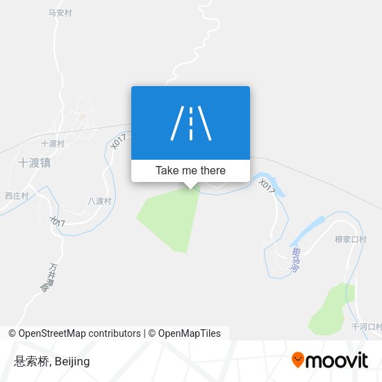 悬索桥 map