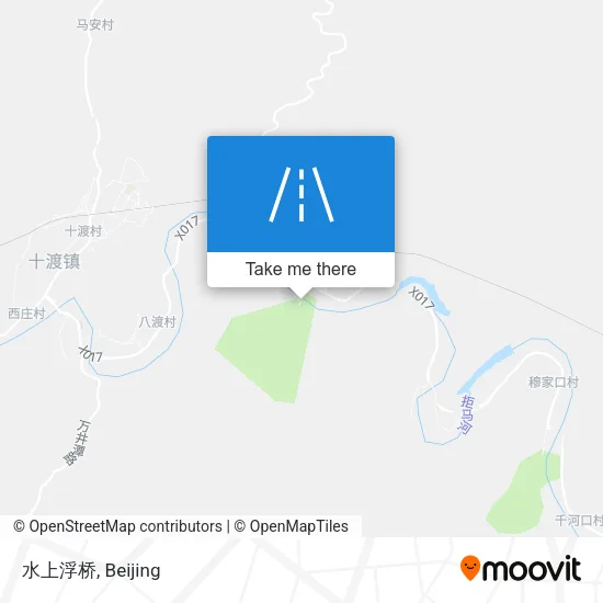 水上浮桥 map