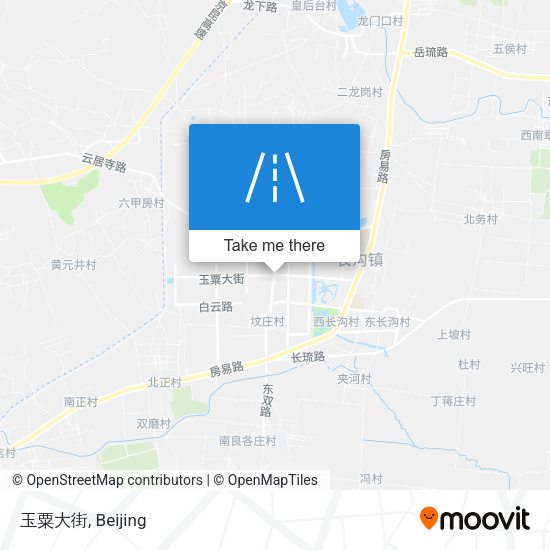 玉粟大街 map