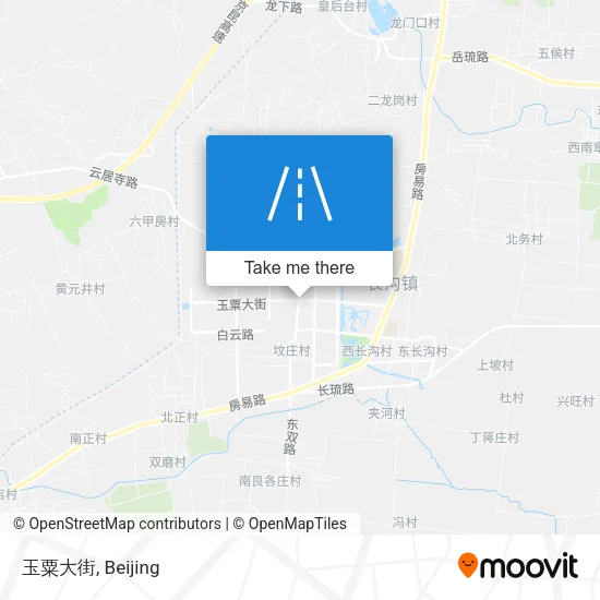 玉粟大街 map