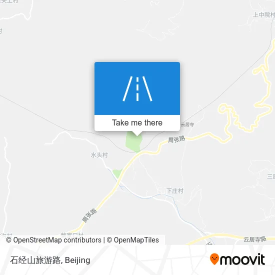 石经山旅游路 map