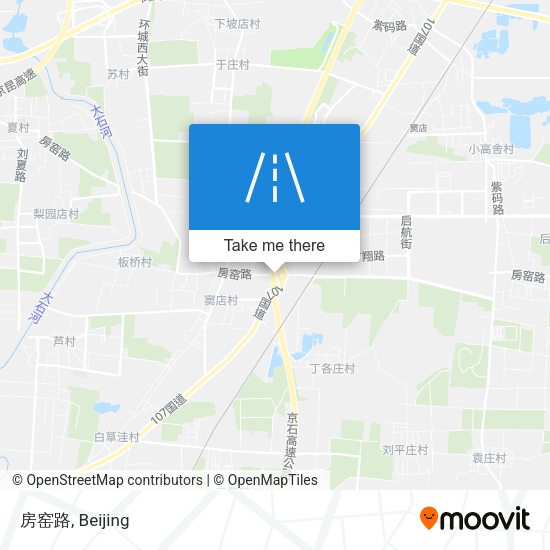 房窑路 map