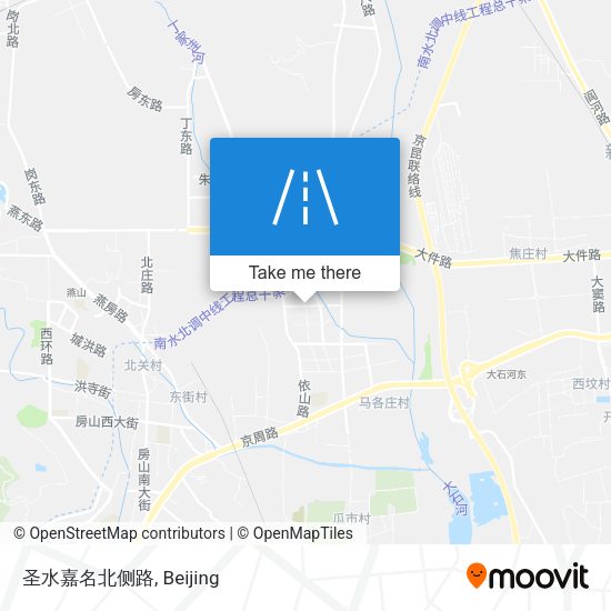 圣水嘉名北侧路 map