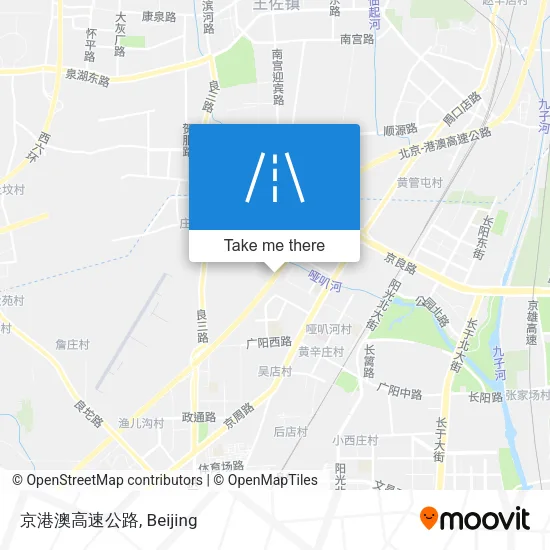 京港澳高速公路 map