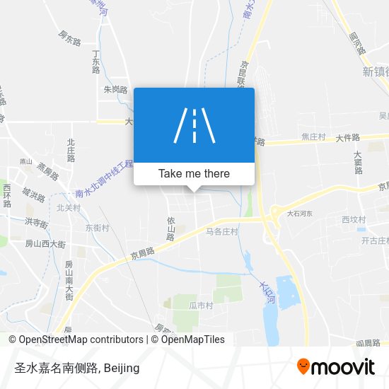 圣水嘉名南侧路 map
