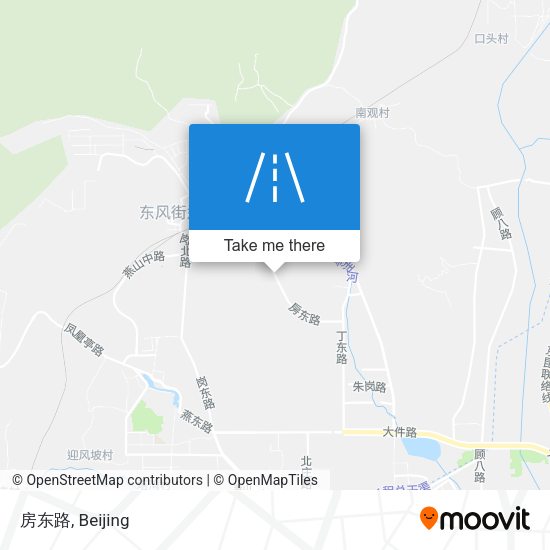 房东路 map