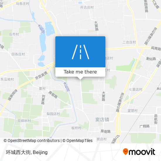环城西大街 map
