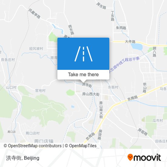 洪寺街 map