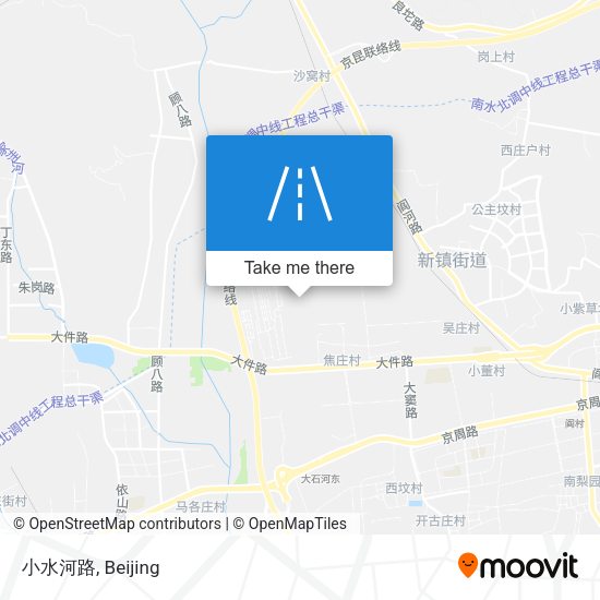 小水河路 map