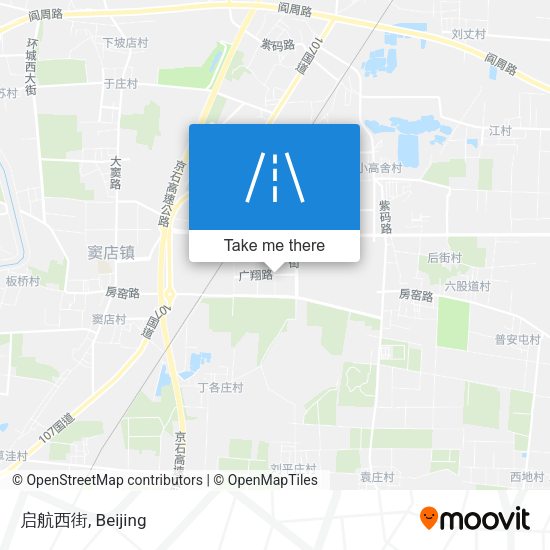启航西街 map