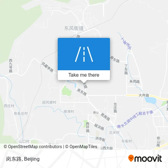 岗东路 map