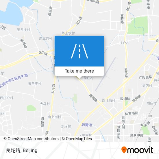 良坨路 map
