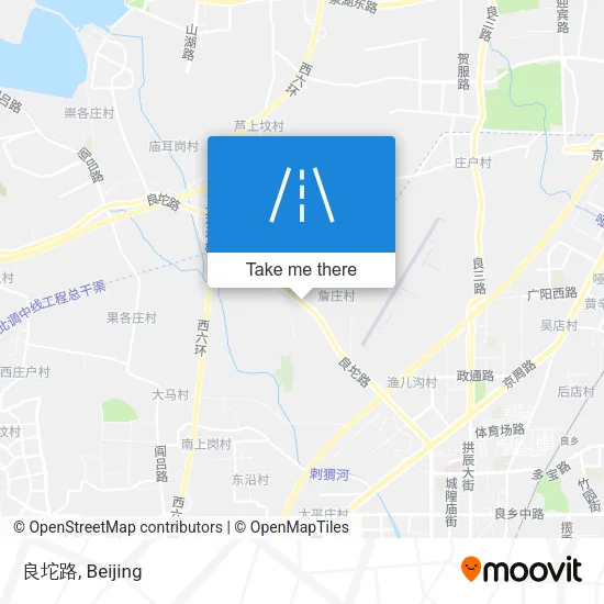 良坨路 map