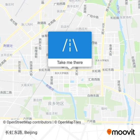 长虹东路 map