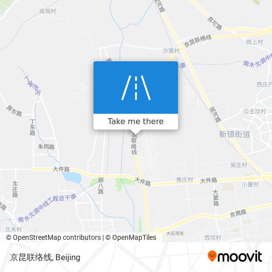 京昆联络线 map