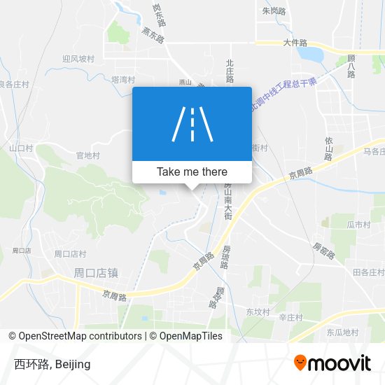 西环路 map