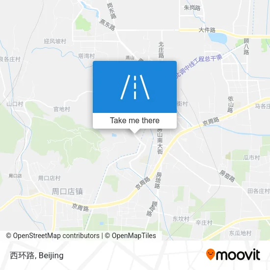 西环路 map