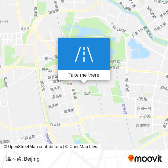 瀛胜路 map