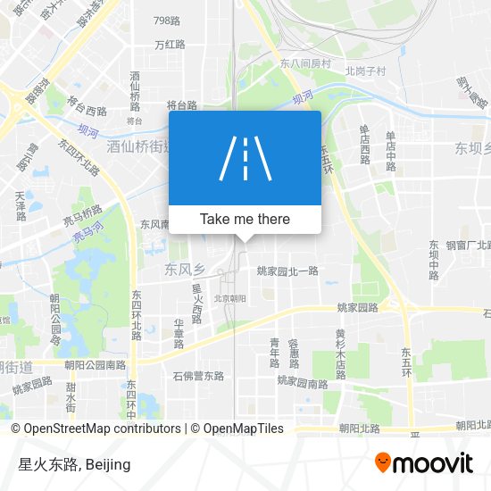 星火东路 map