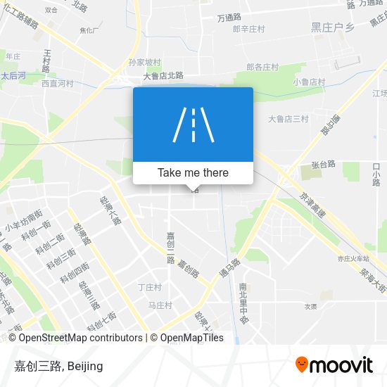 嘉创三路 map