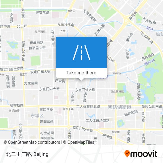 北二里庄路 map
