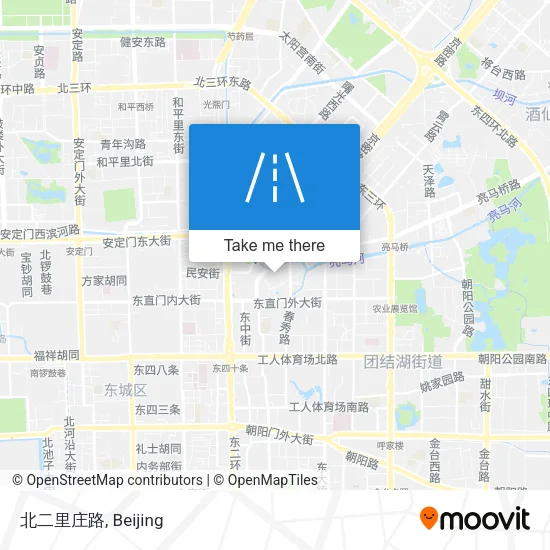 北二里庄路 map