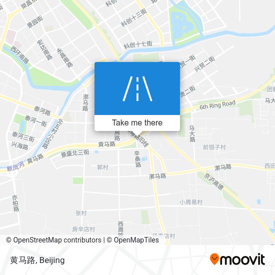 黄马路 map