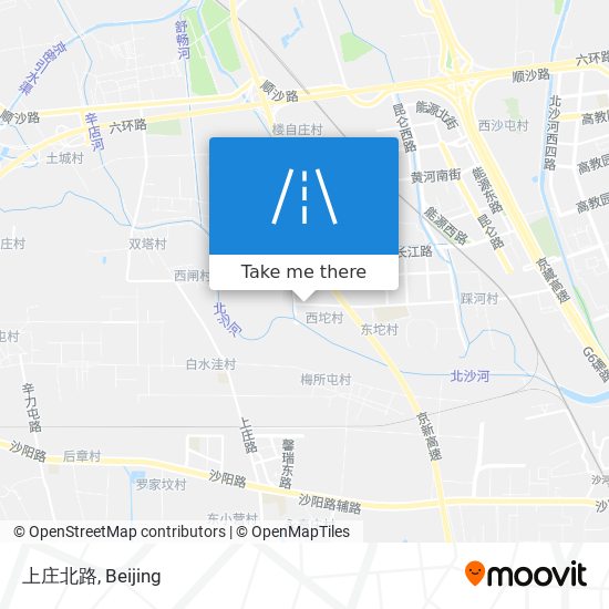 上庄北路 map