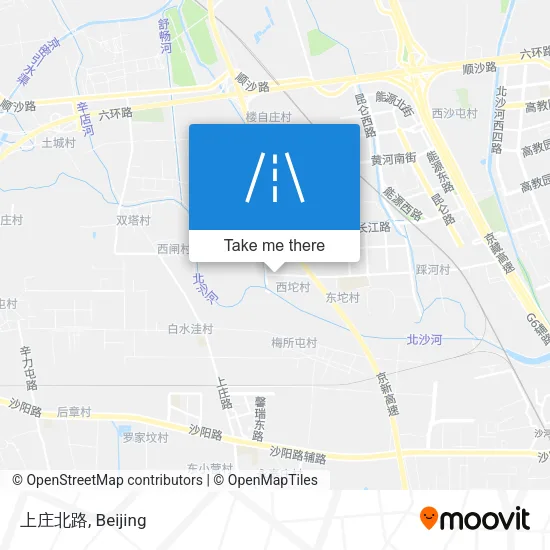 上庄北路 map