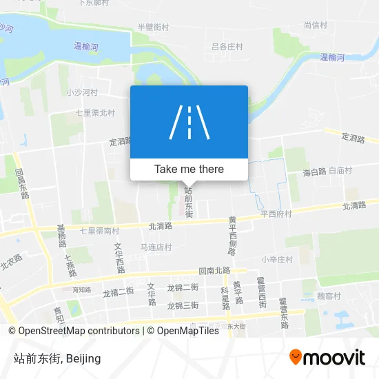 站前东街 map