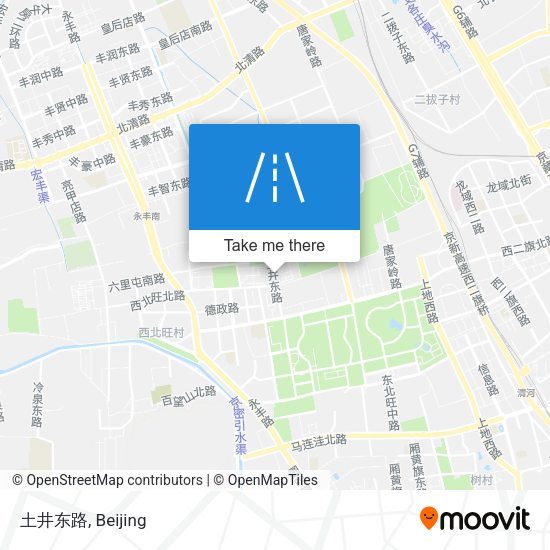 土井东路 map