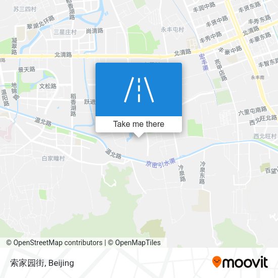 索家园街 map