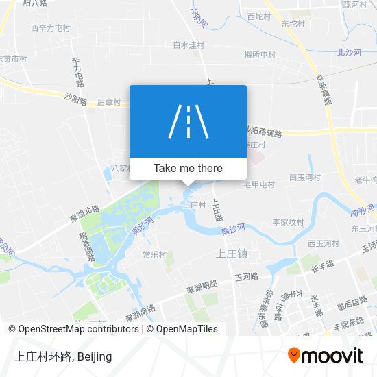 上庄村环路 map