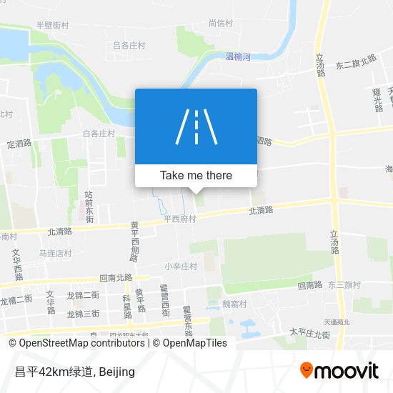 昌平42km绿道 map
