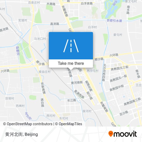 黄河北街 map