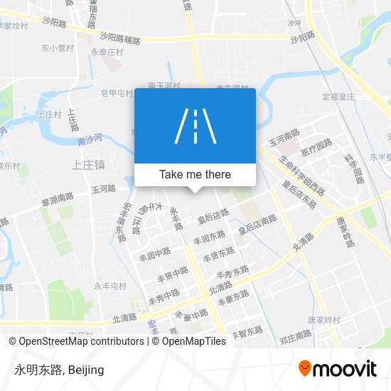 永明东路 map
