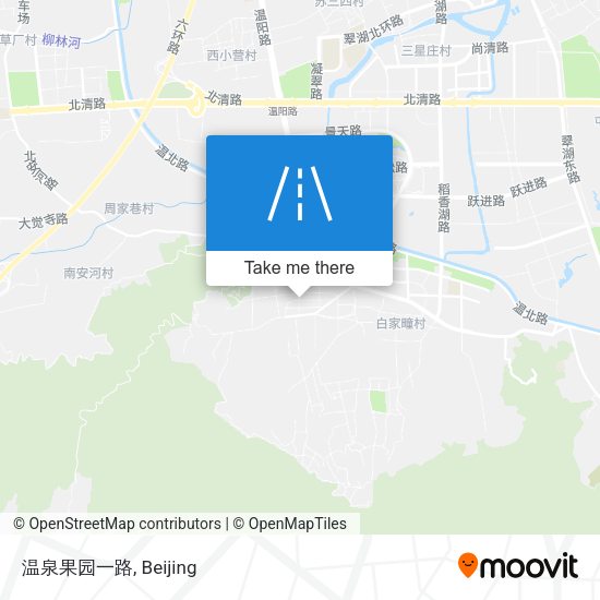 温泉果园一路 map