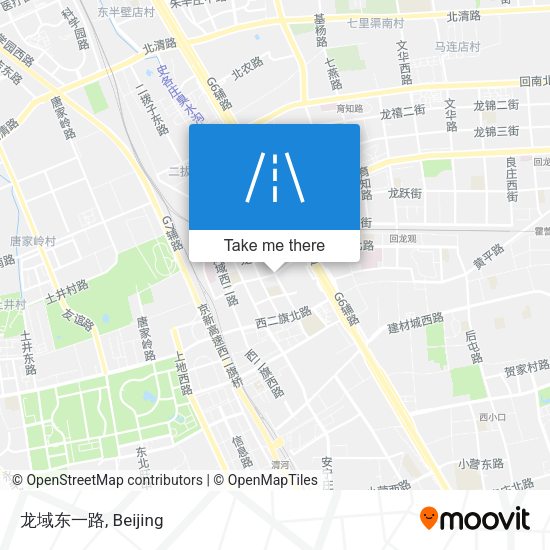 龙域东一路 map