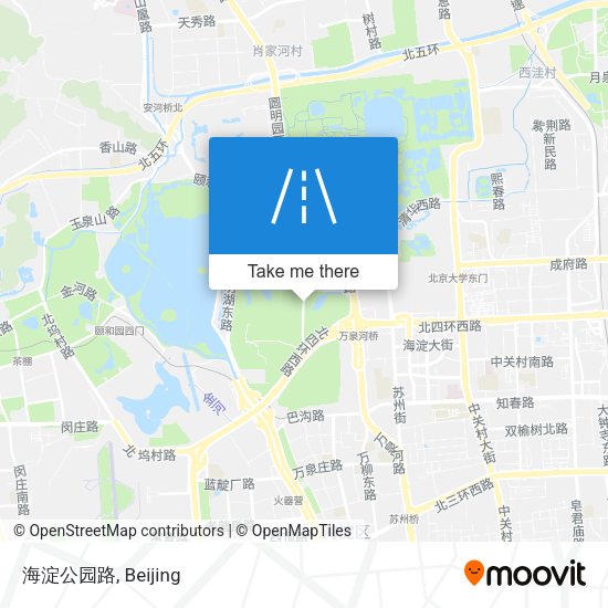 海淀公园路 map