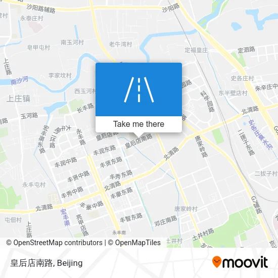 皇后店南路 map