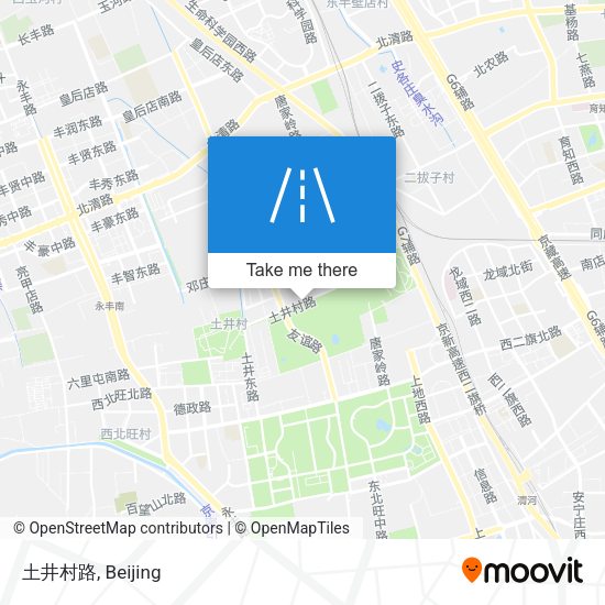 土井村路 map