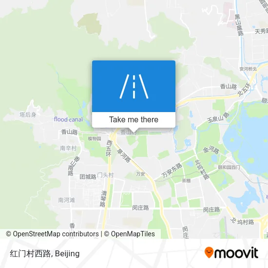 红门村西路 map