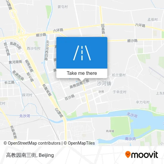 高教园南三街 map